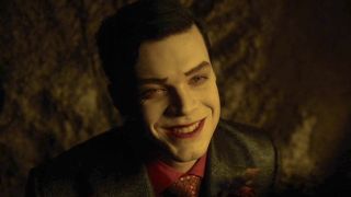 Screenshot of Jeremiah smiling in Gotham