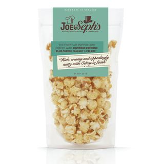 cheese popcorn with white background
