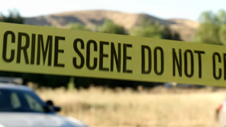 A crime scene in Criminal Minds: Evolution.