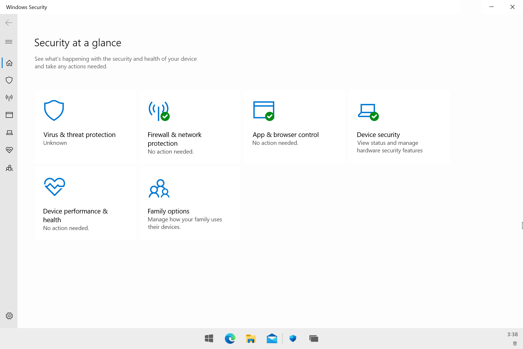 Windows defender установить на windows 10. Windows 10 features. Виндовс 10 статус Windows.