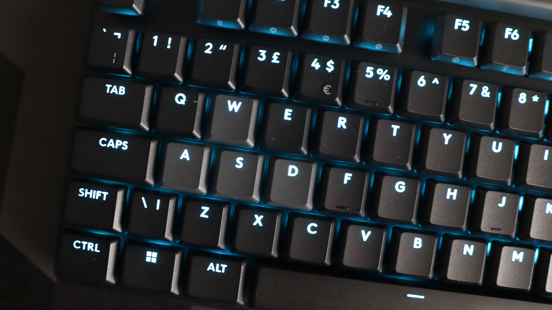 A photo of the Logitech G515 Rapid TKL gaming keyboard