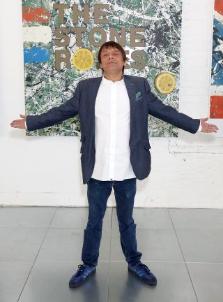 Mani of The Stone Roses at the Kent & Curwen show during London Fashion Week Men's June 2018 at 11 Floral Street on June 10, 2018 in London, England.