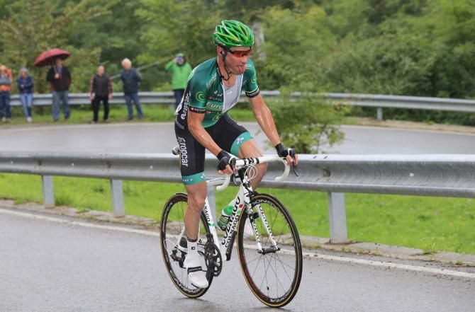 Thomas Voeckler (Europcar) on the attack