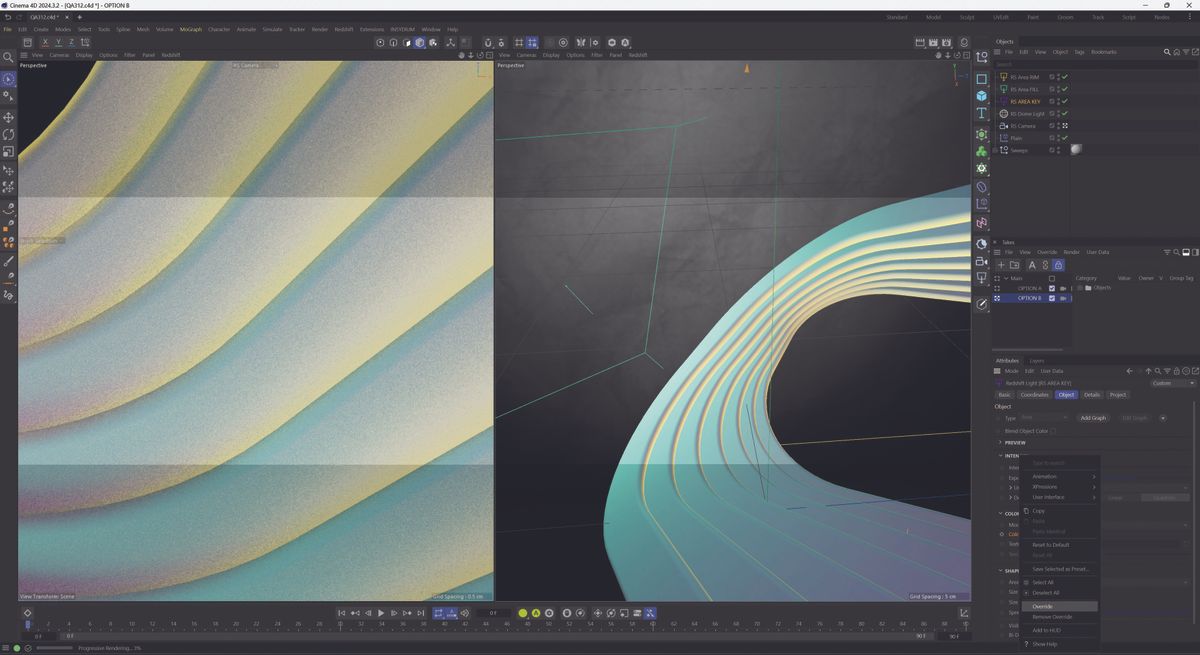 How to iterate lighting for LookDev using Redshift and Cinema 4D ...