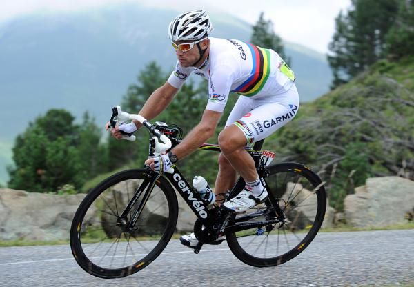 Thor Hushovd wasn't going on any mountain romps on stage 14.