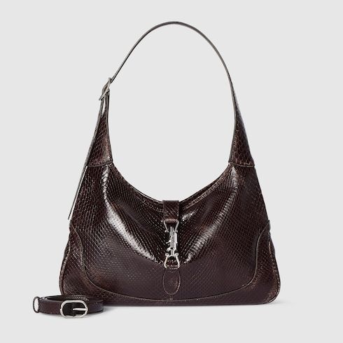 Gucci Jackie 1961 Python Medium Shoulder Bag