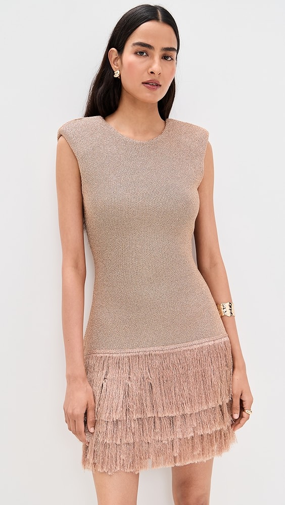 Aje Breeze Kint Mini Dress