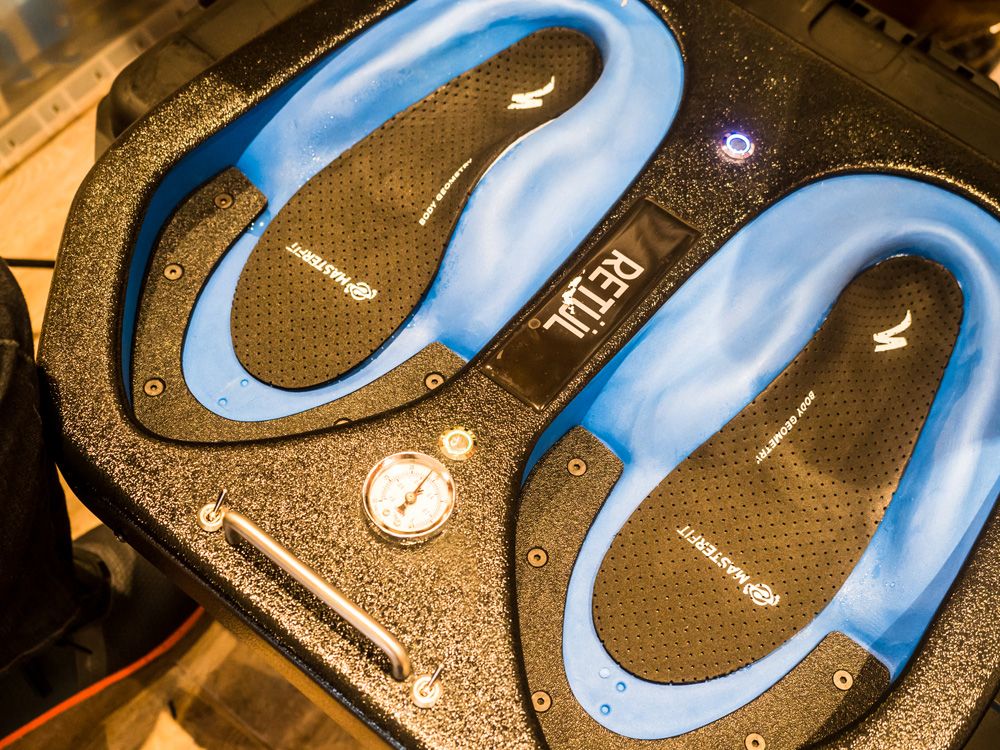 Riders got new shoe insoles