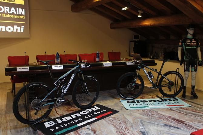 I.Idro Drain-Bianchi Mountain Bike Team bike: Bianchi Methanol 29.1