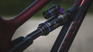 Formula's new Nebbia shock fitted to a Canyon bike