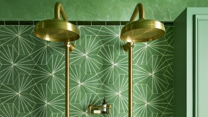 Double shower heads trend