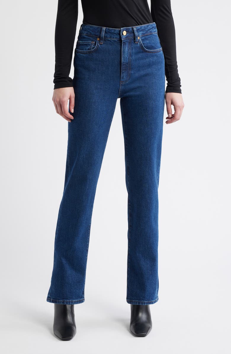 Stevie High Waist Straight Leg Jeans