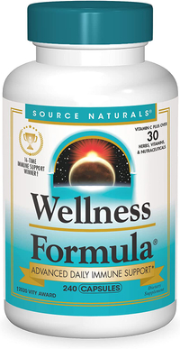 Source Naturals Wellness Formula Bio-Aligned Vitamins &amp; Herbal Defense For Immune System Support | Was $48.50 Now $32.51 at Amazon