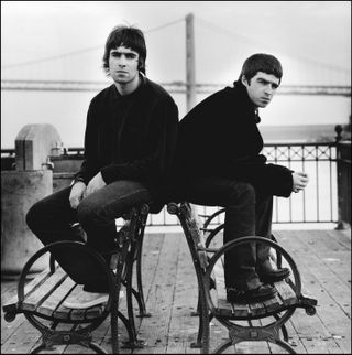 Noel and Liam Gallagher, San Francisco, 1995
