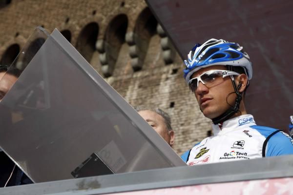 Simone Stortoni (Colnago-CSF) contemplates 300km in the saddle.