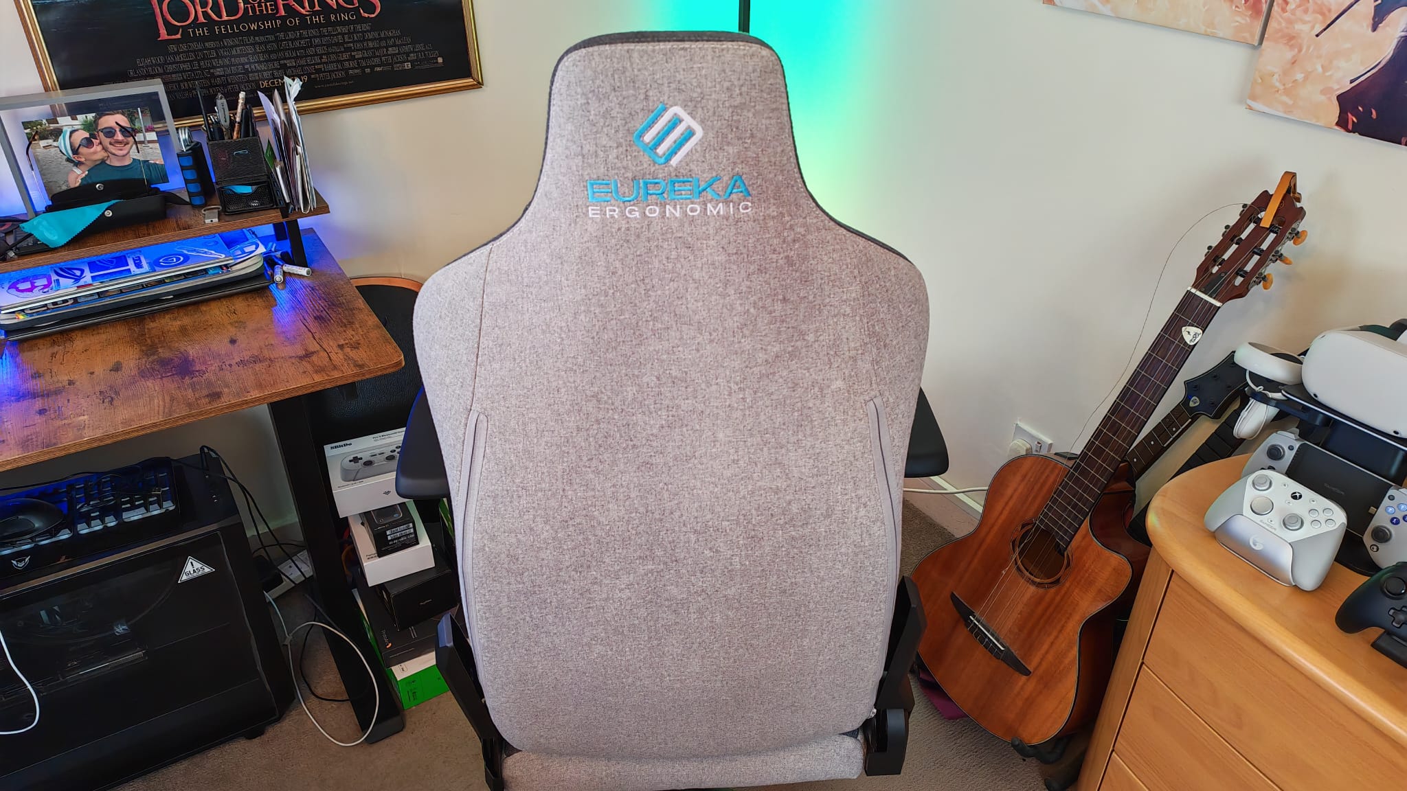 The back of the Eureka Ergonomic Python II