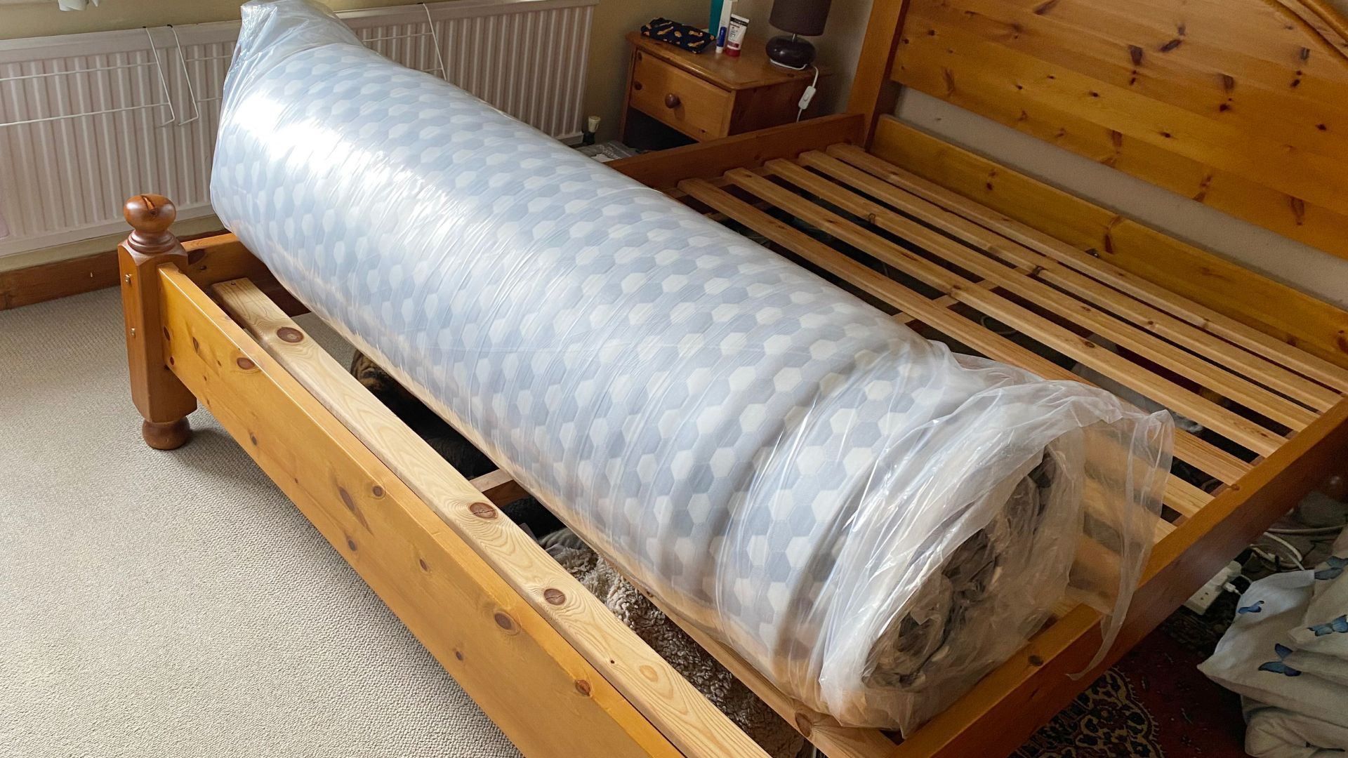 Otty Firm Hybrid mattress upon delivery