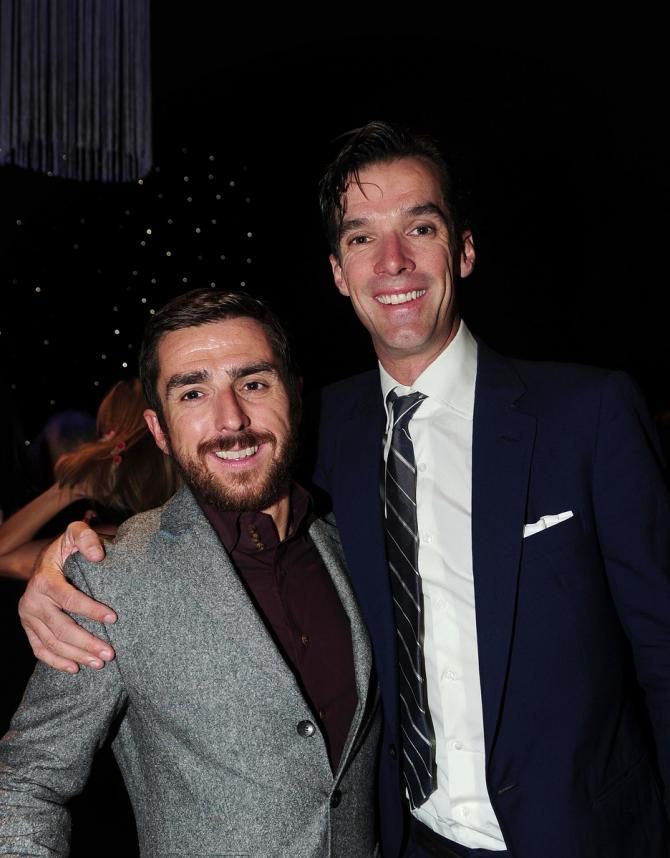 Russell Downing and David Millar