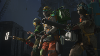 A Firebreak team with their unique kits in FBC: Firebreak.