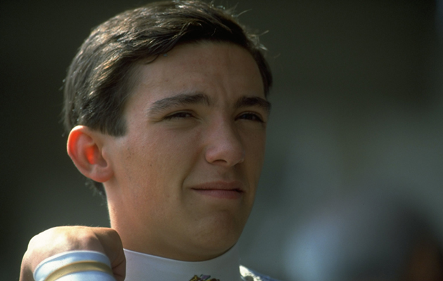 31 Jul 1991: Portrait of Jockey Frankie Dettori of Italy after his victory on Second Set in the Sussex Stakes at Goodwood racecourse in West Sussex, England. Mandatory Credit: Chris Cole/Allsport