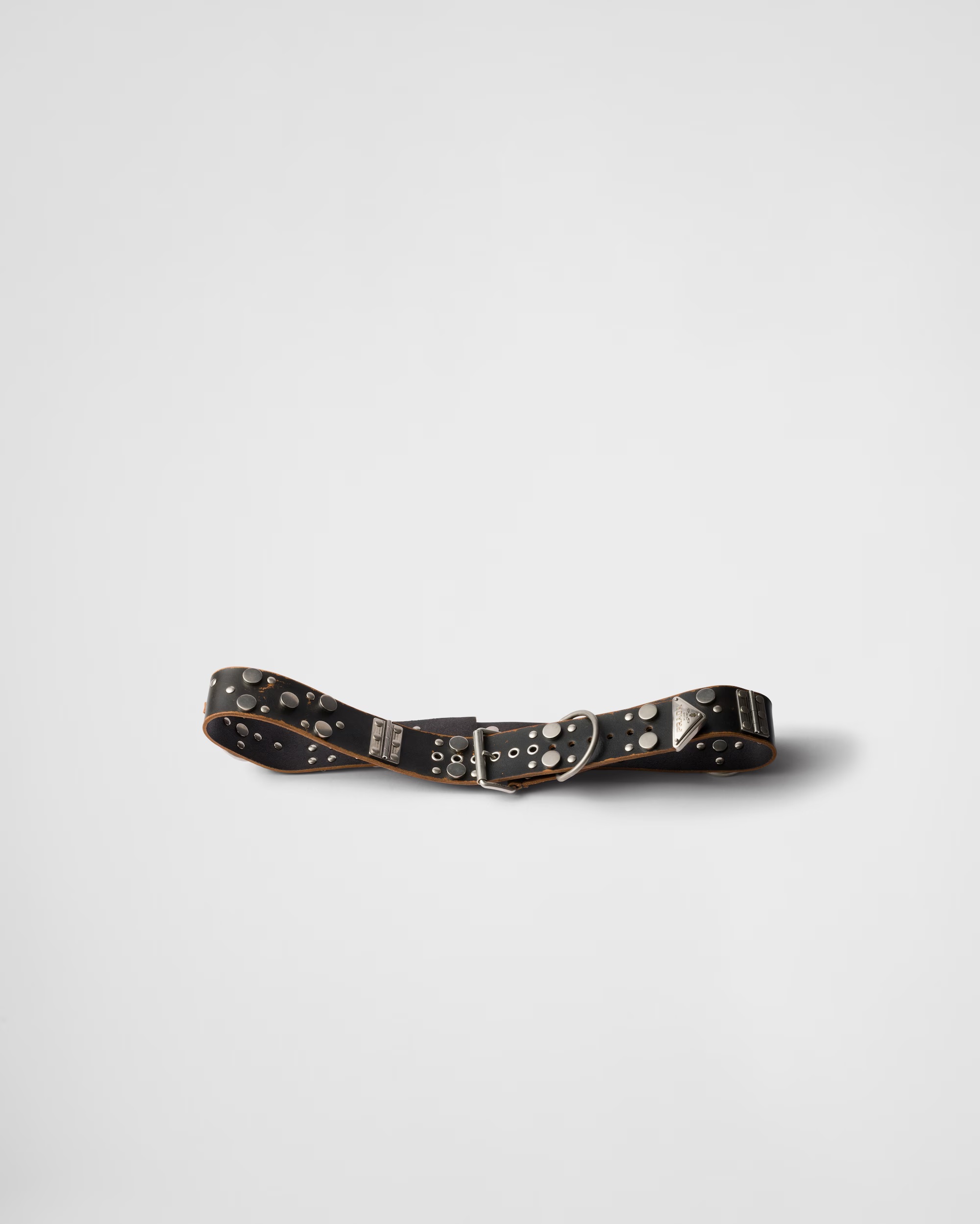 Prada Studded leather belt