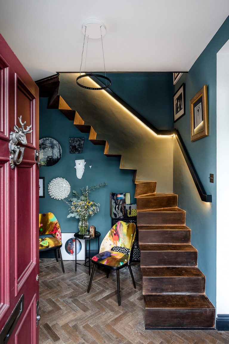 slimline skinny staircase ideas