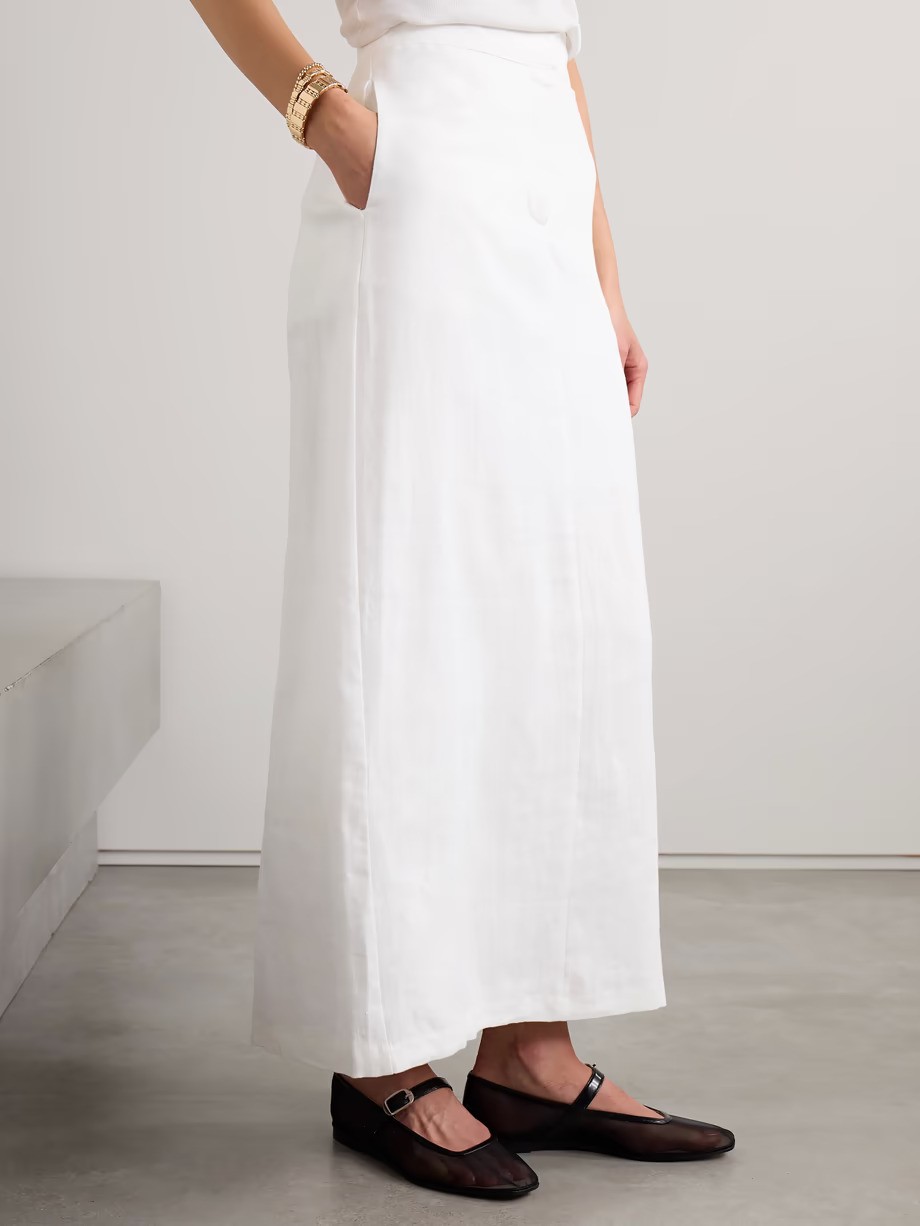 FAITHFULL THE BRAND, Nelli Linen Maxi Skirt