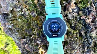 Garmin Instinct 2S Solar review: back of the watch