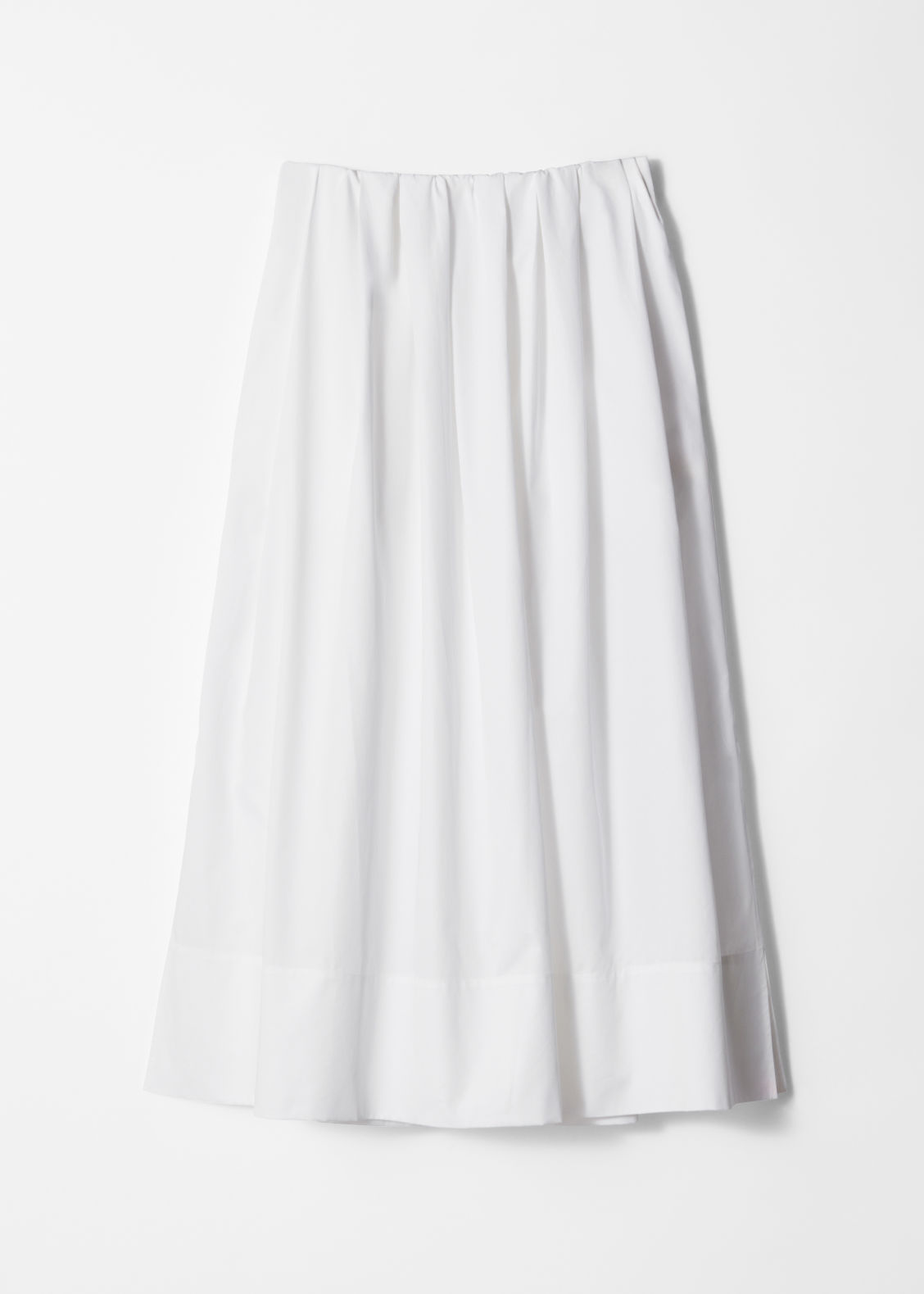 A-Line Midi Skirt