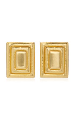 Hailey 24k Gold-Plated Earrings