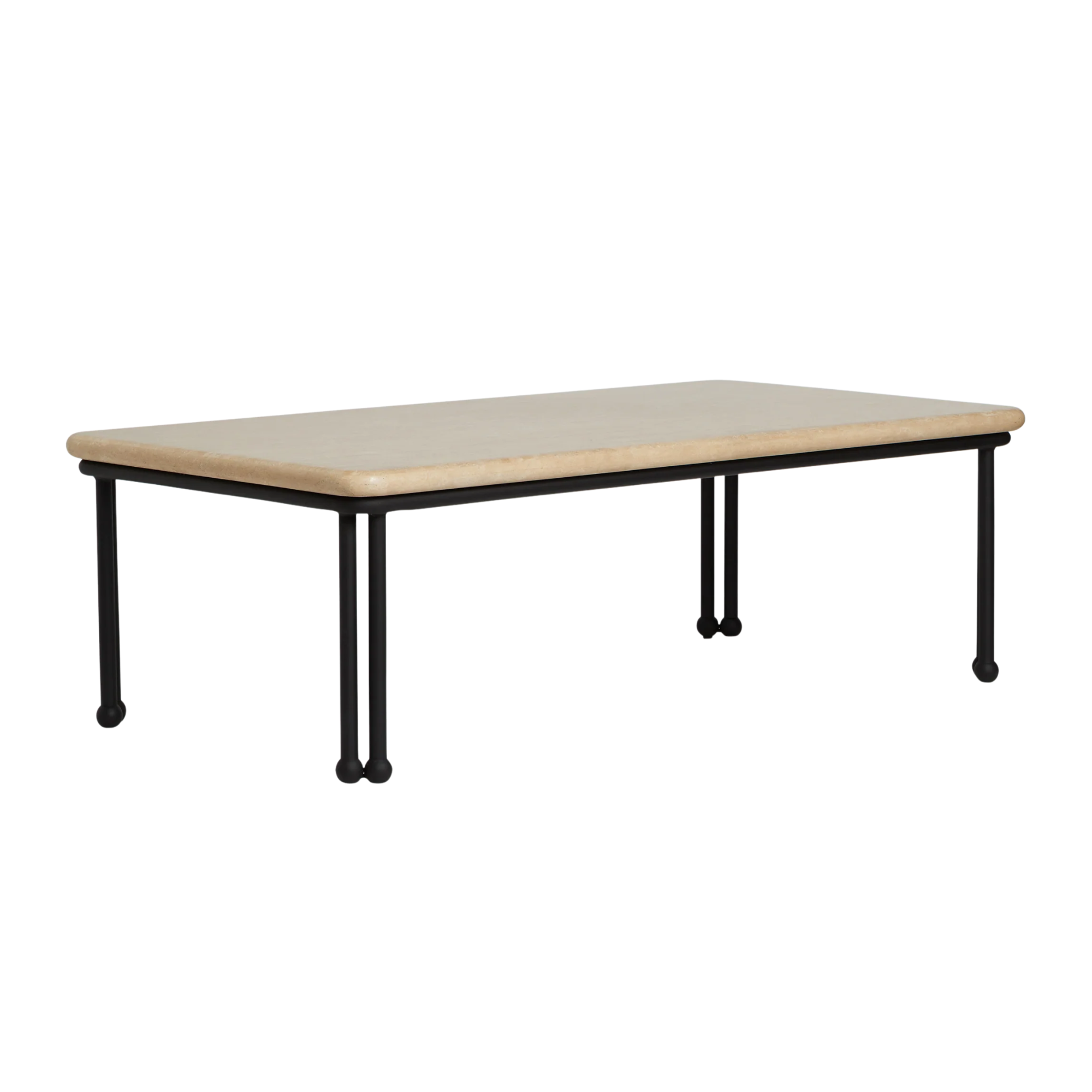 an outdoor coffee table