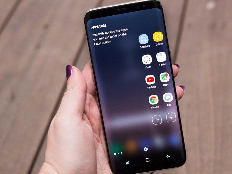 GS8&amp;#39;s Edge features.