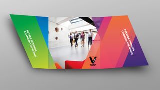Brandon design consultancy experimented with branding guidelines for Vlerick Business School