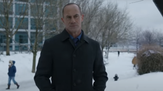 Stabler looking at Benson in Law & Order: Organized Crime pilot