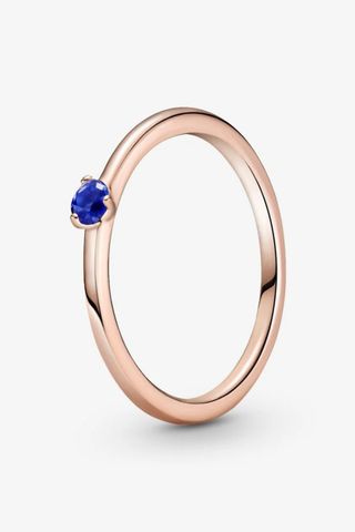 Pandora Stellar Blue Solitaire Ring