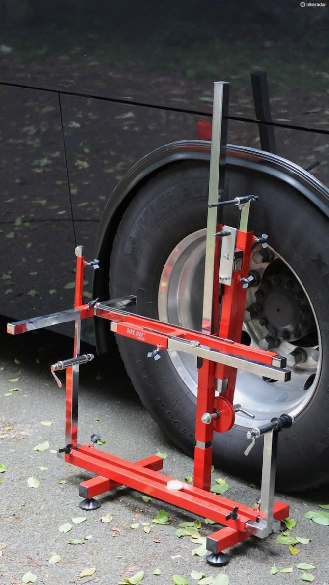 Movistar had yet another variant of position-setting jig