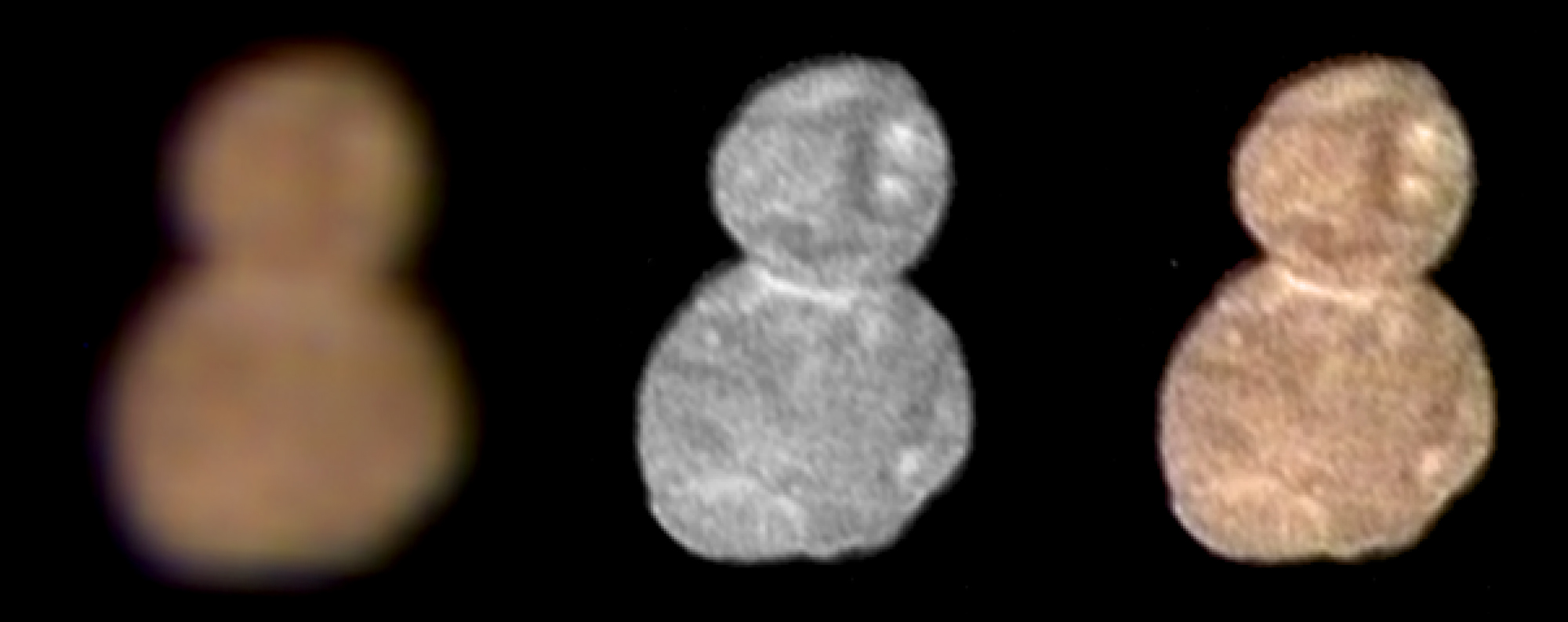 Meet Ultima Thule 1st Color Photo of New Horizons Target Reveals