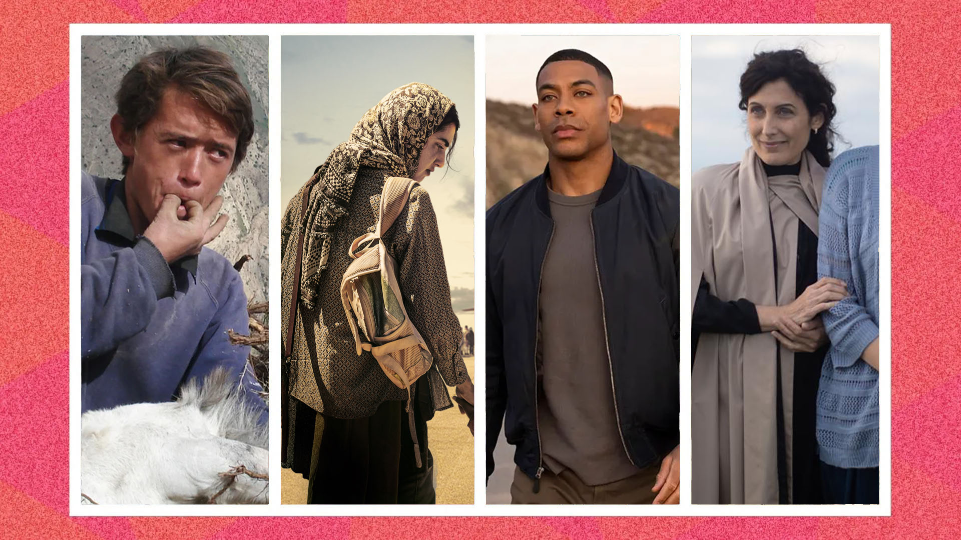 Four TV show screengrabs.