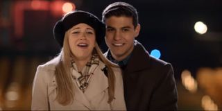 Sarah Fisher and Luke Bilyk in Kiss and Cry