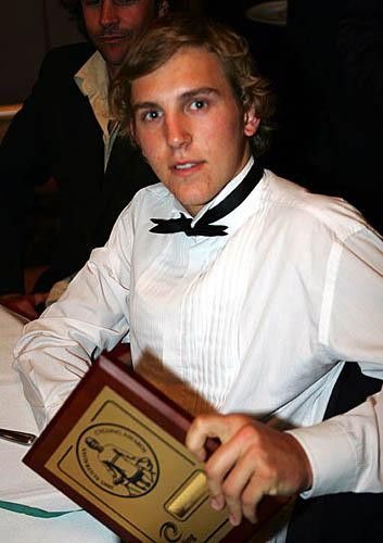 Amiel Cavalier, junior male MTB cyclist of the year.