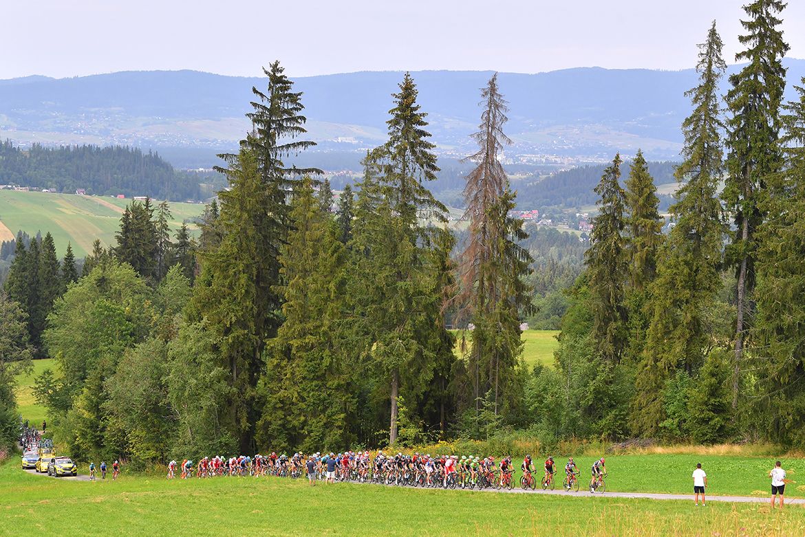 The final stage of the Tour de Pologne