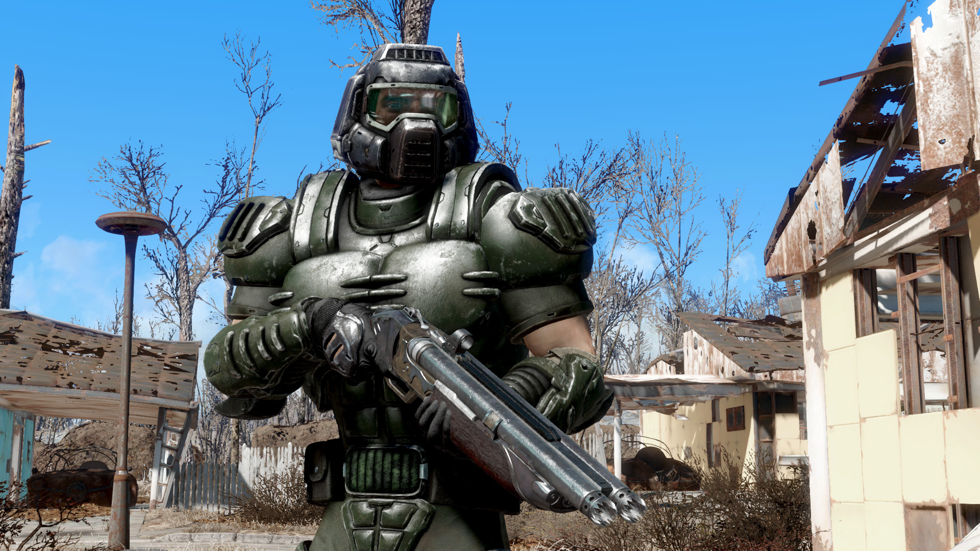 Here S Some Sick Doom Armor Modded Into Fallout 4 Pc Gamer