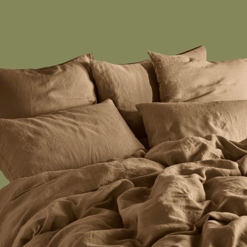 Bedfolk, Pure Linen Washed Duvet Cover