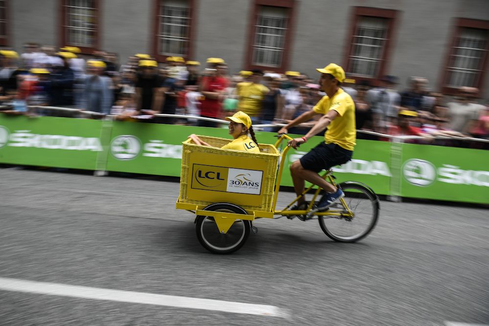 Special delivery at the 2017 Tour de France