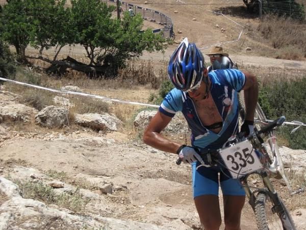 Shlomi Haimy (Israel) raced in front of a home crowd.
