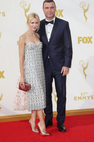 Naomi Watts And Liev Schreiber At The Emmys 2015