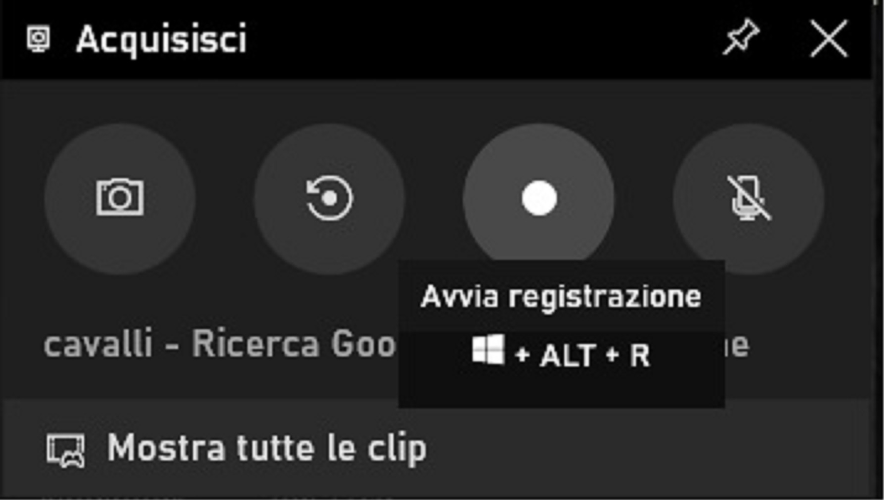 Come registrare lo schermo del PC