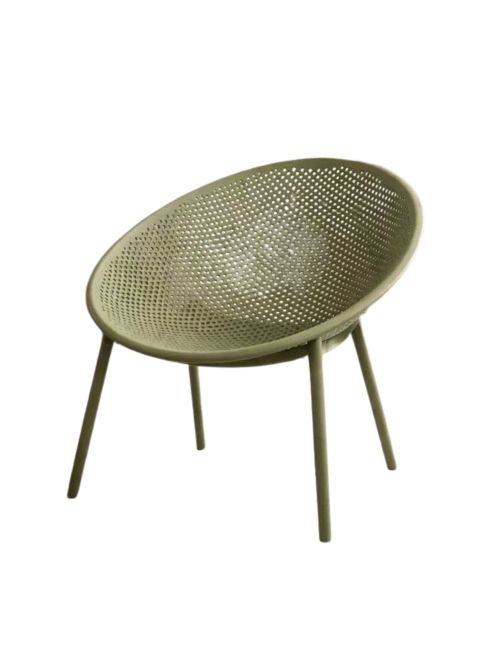 Scandinavian Weather-Resistant Plastic Indoor Outdoor Egg Chairs