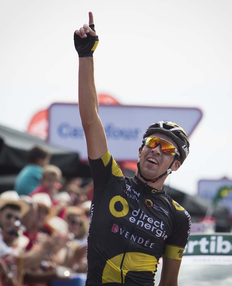 Lilian Calmejane (Direct Energie) wins stage 4 of the Vuelta a Espana