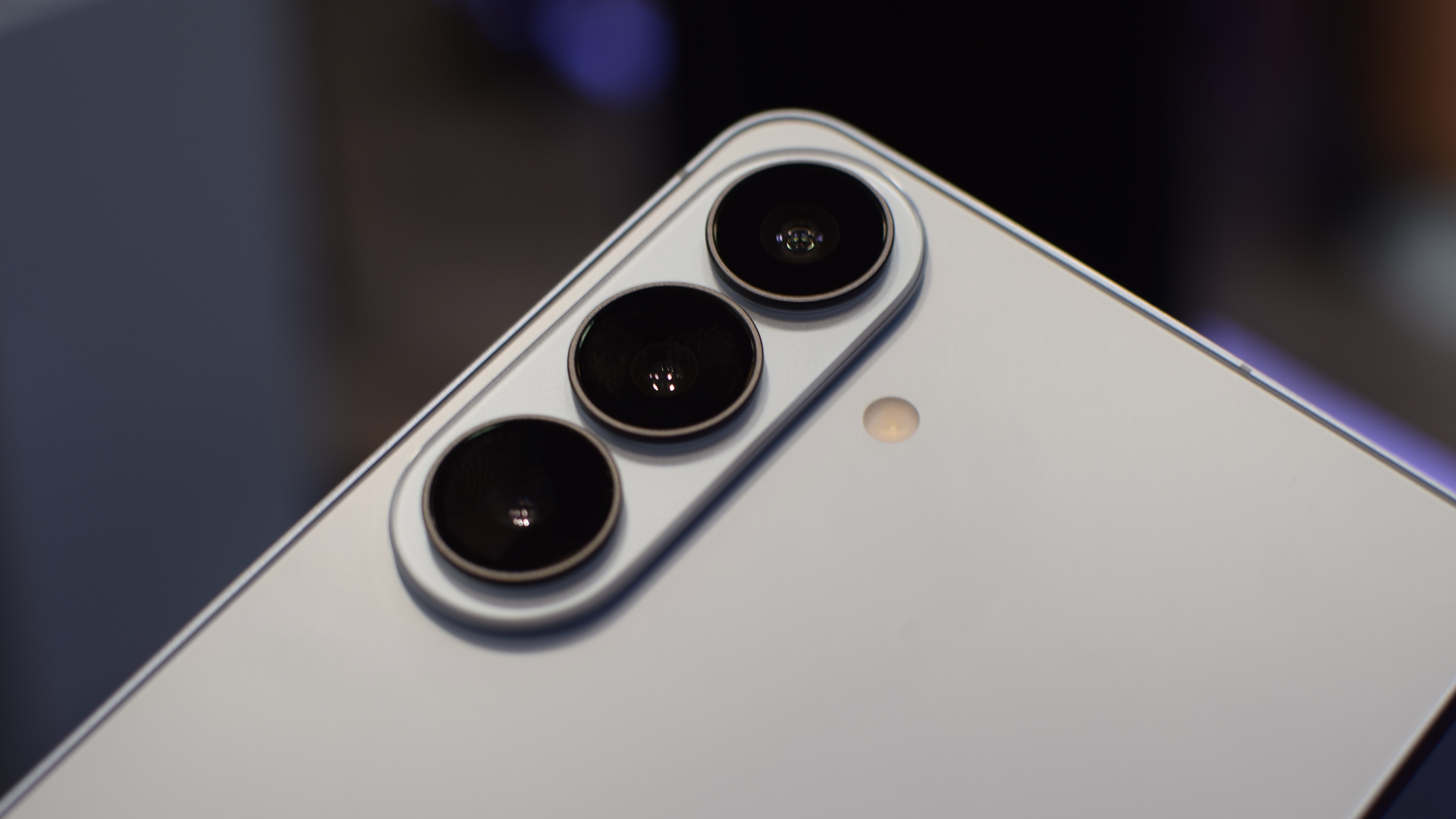 a photo of the Samsung Galaxy S26+ rear cameras